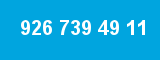 926 739 49 11 926 739 49 11